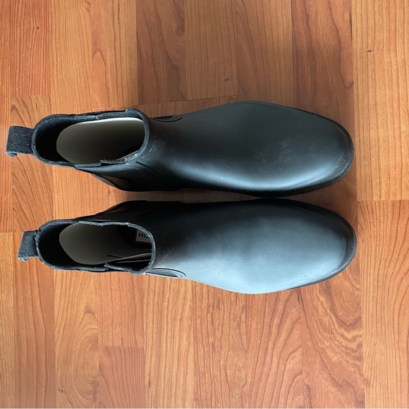 HUNTER Mens US size 8 Chelsea rain boots - Picture 7 of 9